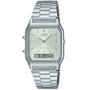 Casio Reloj Vintage AQ-230A-7A con Esfera Verde